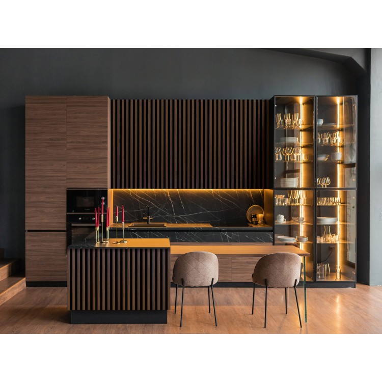 DECOSTAR WOODLINE ACOUSTIC PANEL 30x270cm Oak Dark