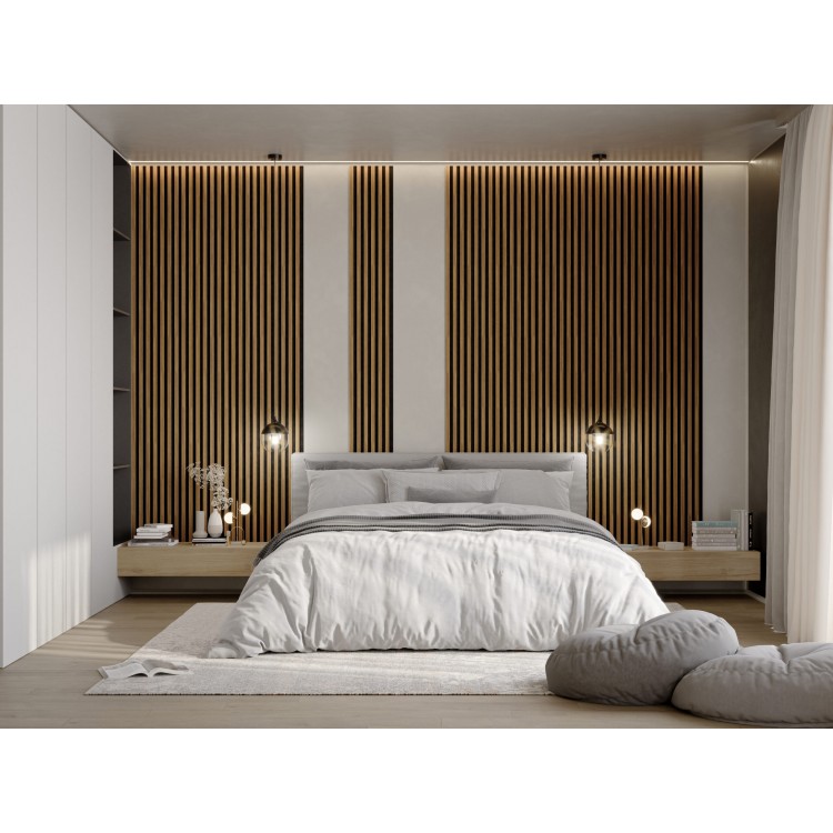 DECOSTAR WOODLINE ACOUSTIC PANEL 30x270cm Oak Light