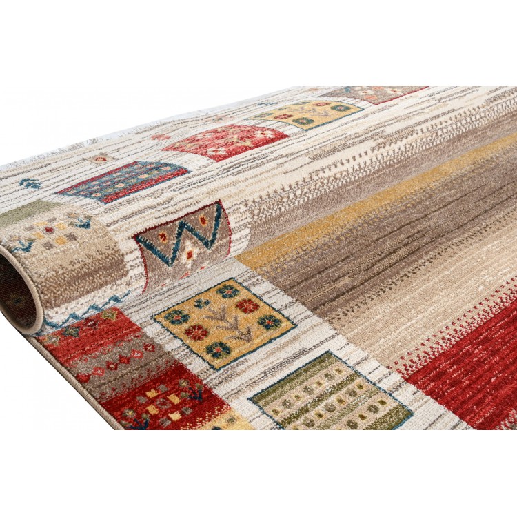 Χαλί Κλασικό oriental kazak 800 beige bordo