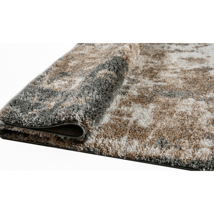 Χαλί Μοντέρνο Puffy Shaggy 381 GREY BEIGE