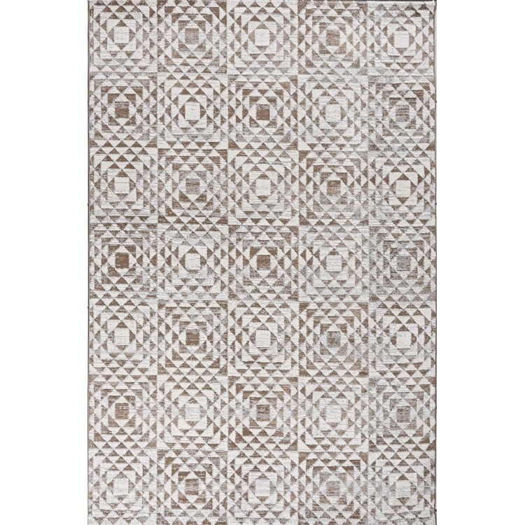 Χαλί Καλοκαιρινό Vera 265 brown