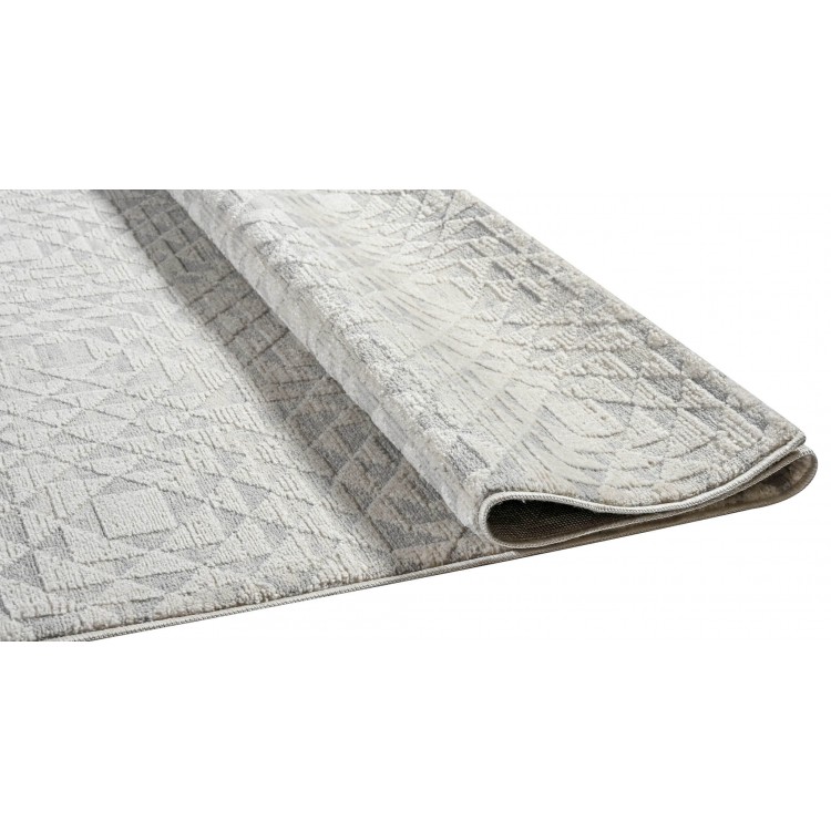 Χαλί Καλοκαιρινό Vera 265 ivory grey