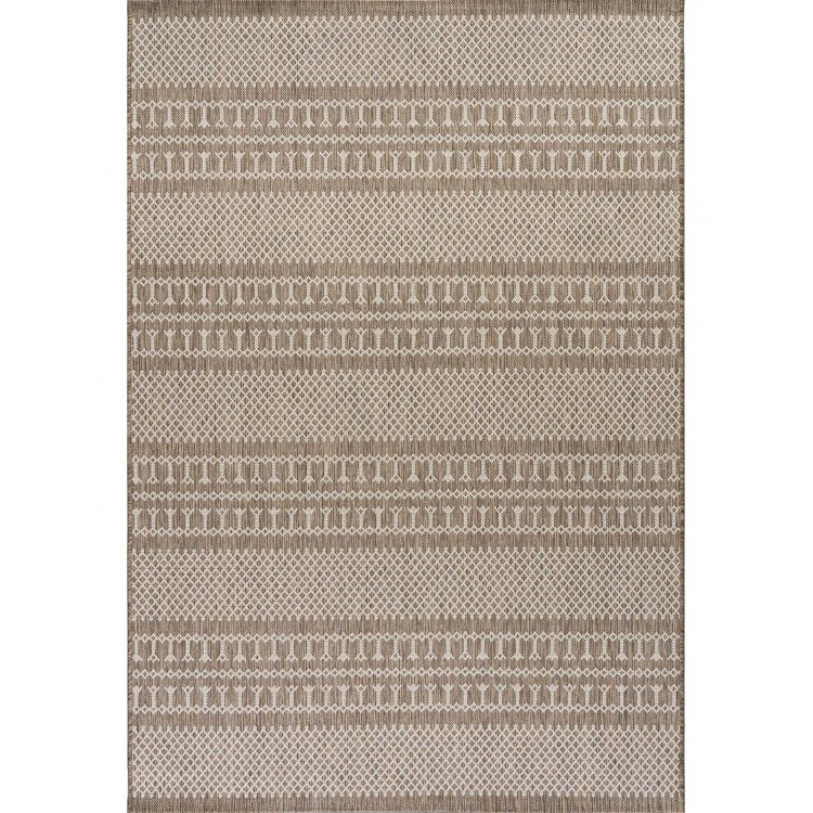 Madi χαλί καλοκαιρινό Boho Brown Madi χαλί καλοκαιρινό Boho Brown
