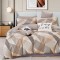 Σετ πάπλωμα υπέρδιπλο Art 12138 Mary 220×240 Μπεζ