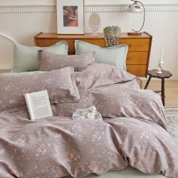 Σετ πάπλωμα υπέρδιπλο Art 12150 Emilie 220×240 Μόκα