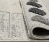 Χαλί Παιδικό Loop Art 9559 Grey White Χαλί Παιδικό Loop Art 9559 Grey White
