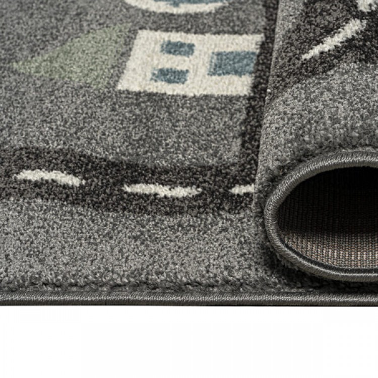 Χαλί Παιδικό Yolo Art 9579 Grey Χαλί Παιδικό Yolo Art 9579 Grey