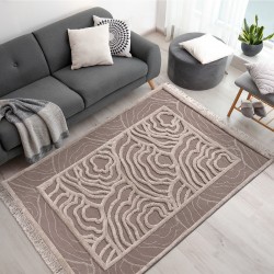 Χαλί Μοντέρνο Beauty Home Noir Art 9434 Beige