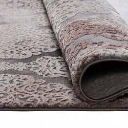 Χαλί Μοντέρνο Beauty Home Stylish 9426 Γκρι / Ροζ