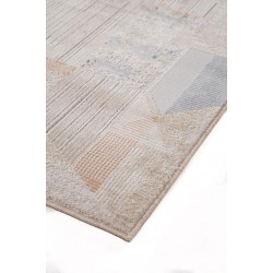 Χαλί Μοντέρνο Mona 422 beige blue Royal Carpet
