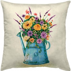 Vasiliadis Bros Μαξιλάρι διακοσμητικό 45x45 Στόφα Vintage-Flow