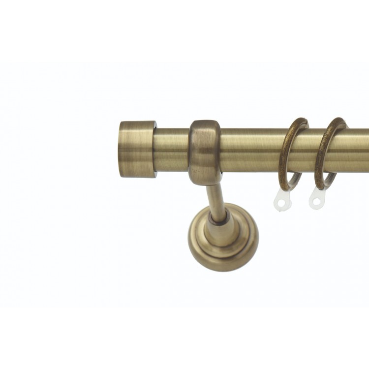Decorpat Mεταλλικό Κουρτινόξυλο Φ25 150cm Τάπα Αντίκ Decorpat Mεταλλικό Κουρτινόξυλο Φ25 150cm Τάπα Αντίκ