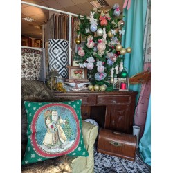 Χριστουγεννιάτικο Μαξιλάρι Στόφα 01 45x45