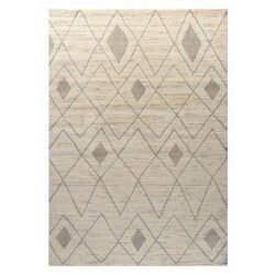 Χαλί Elio 62675-660 ΛΕΥΚΟ- ΚΡΕΜ - Tzikas Carpets