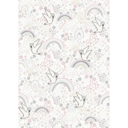 Φωτοταπετσαρία Τοίχου Παιδική SOFIE & JUNAR ink7623 200x280cm