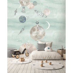 Φωτοταπετσαρία Τοίχου Παιδική SOFIE & JUNAR ink7631 200x280cm