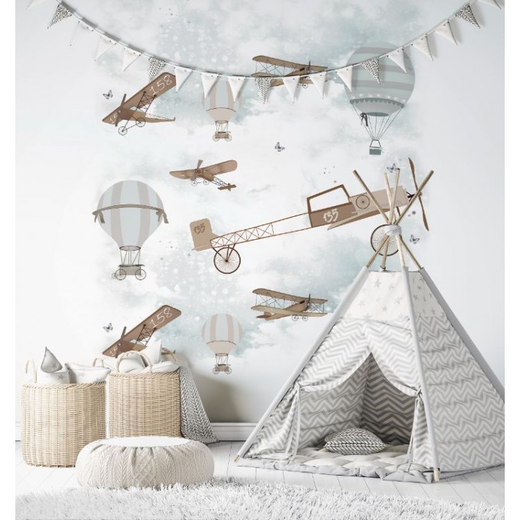 ΦΩΤΟΤΑΠΕΤΣΑΡΙΑ ΤΟΙΧΟΥ ΠΑΙΔΙΚΗ KIDS' WALLS 45859 212x270cm ΦΩΤΟΤΑΠΕΤΣΑΡΙΑ ΤΟΙΧΟΥ ΠΑΙΔΙΚΗ KIDS' WALLS 45859 212x270cm