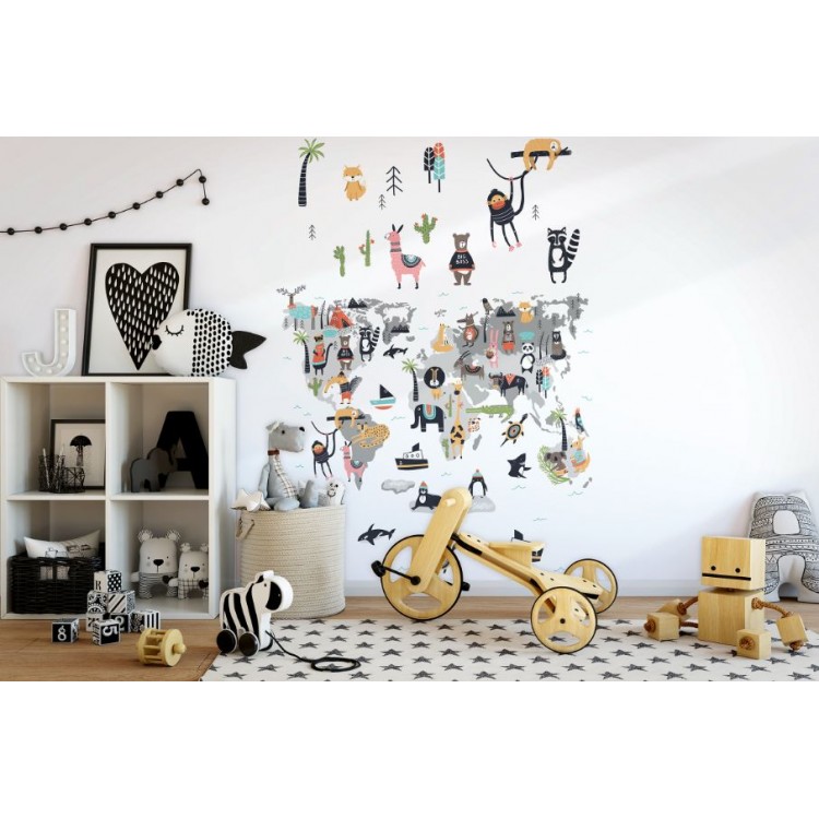 ΦΩΤΟΤΑΠΕΤΣΑΡΙΑ ΤΟΙΧΟΥ ΠΑΙΔΙΚΗ KIDS' WALLS 45875 270x159cm ΦΩΤΟΤΑΠΕΤΣΑΡΙΑ ΤΟΙΧΟΥ ΠΑΙΔΙΚΗ KIDS' WALLS 45875 270x159cm