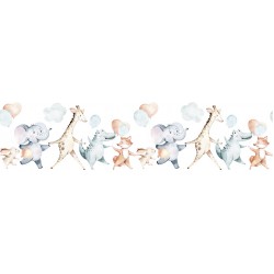 ΤΑΠΕΤΣΑΡΙΑ ΤΟΙΧΟΥ ΜΠΟΡΝΤΟΥΡΑ ΠΑΙΔΙΚΗ KIDS' WALLS 45866 500x18cm