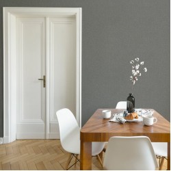 ΤΑΠΕΤΣΑΡΙΑ ΤΟΙΧΟΥ FRESCA 108280 FRESCA PLAIN DARK GREY 1000x53cm