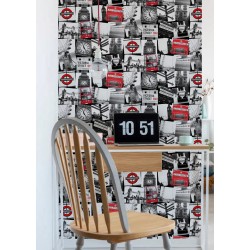 Ταπετσαρία τοίχου KIDS@HOME 50-841 London montage 1000x53cm