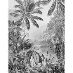 ΦΩΤΟΤΑΠΕΤΣΑΡΙΑ ΤΟΙΧΟΥ KOMAR R2-008 LAC TROPICAL B&W 200x270