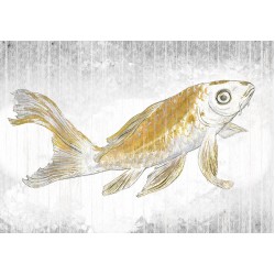 ΦΩΤΟΤΑΠΕΤΣΑΡΙΑ ΤΟΙΧΟΥ KOMAR RSX8-049 GOLDEN KOI 400x280