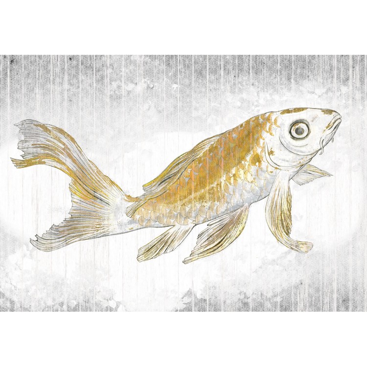 ΦΩΤΟΤΑΠΕΤΣΑΡΙΑ ΤΟΙΧΟΥ KOMAR RSX8-049 GOLDEN KOI 400x280
