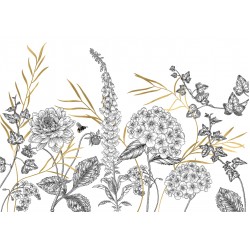 ΦΩΤΟΤΑΠΕΤΣΑΡΙΑ ΤΟΙΧΟΥ KOMAR RSX8-054 BUMBLE BEE 400x280