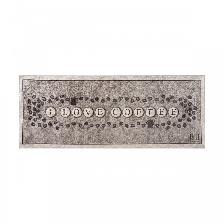 Πατάκι κουζίνας Cook & Kitchen Art 9069 Μπεζ-Καφέ