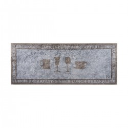 Πατάκι κουζίνας Cook & Kitchen Art 9070 Γκρί-Μπεζ