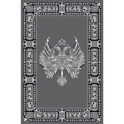 ΧΑΛΙ ΕΚΚΛΗΣΙΑΣΤΙΚΟ ORTHODOXIA ΑΕΤΟΣ ΑΝΟΙΧΤΑ ΦΤΕΡΑ ΓΚΡΙ - ISEXAN