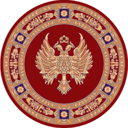 ΧΑΛΙ ΣΤΡΟΓΓΥΛΟ ΕΚΚΛΗΣΙΑΣΤΙΚΟ ORTHODOXIA ΑΝΟΙΧΤΑ ΦΤΕΡΑ ΚΟΚΚΙΝΟ - ISEXAN