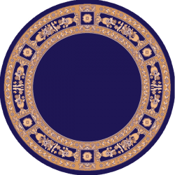 ΧΑΛΙ ΣΤΡΟΓΓΥΛΟ ΕΚΚΛΗΣΙΑΣΤΙΚΟ ORTHODOXIA ΧΩΡΙΣ ΑΕΤΟ ΜΠΛΕ - ISEXAN