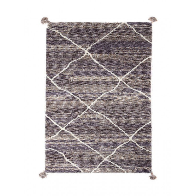 Χαλί μοντέρνο Terra 4992/36 Dark Grey/White - Royal carpet