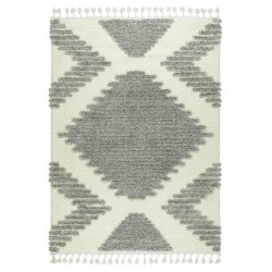 Χαλί Shaggy Thick 820 Grey-Cream - KoulisCarpets