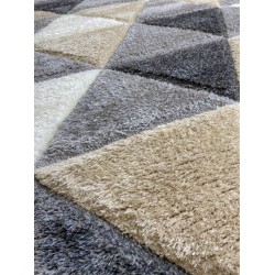 Χαλί Shaggy California P620 Grey - KoulisCarpets