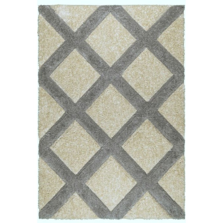 Χαλί Shaggy California P630 Grey - KoulisCarpets Χαλί Shaggy California P630 Grey - KoulisCarpets