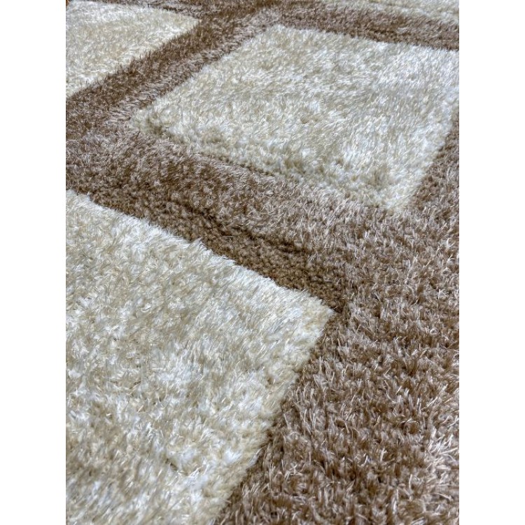 Χαλί Shaggy California P630 Vison - KoulisCarpets Χαλί Shaggy California P630 Vison - KoulisCarpets