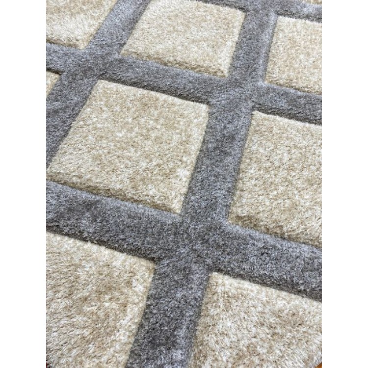 Χαλί Shaggy California P630 Grey - KoulisCarpets Χαλί Shaggy California P630 Grey - KoulisCarpets