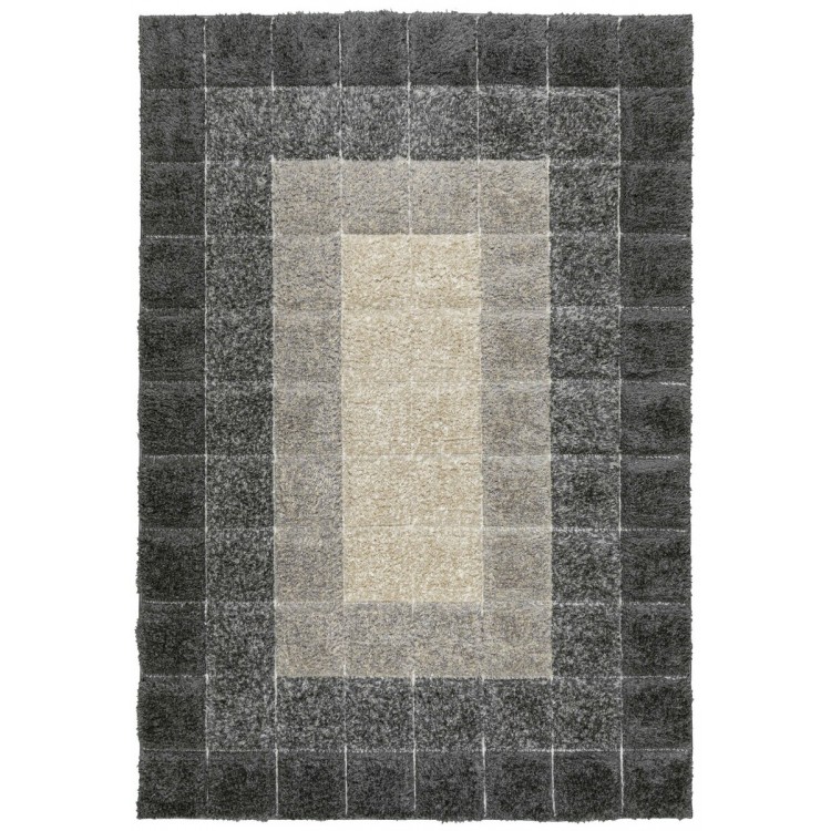 Χαλί Shaggy California P610A Grey - KoulisCarpets Χαλί Shaggy California P610A Grey - KoulisCarpets