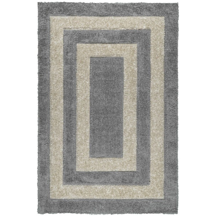 Χαλί Shaggy California P640 Grey - KoulisCarpets