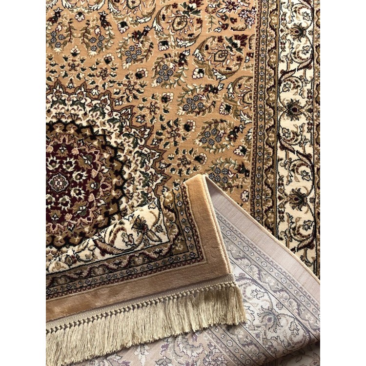 Χαλί Klasik 6198 Beige - KoulisCarpets Χαλί Klasik 6198 Beige - KoulisCarpets