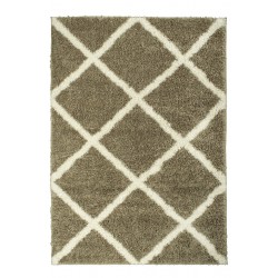 ΔΙΑΔΡΟΜΟΣ SHAGGY PUFFY 3662A BROWN φ70 ΜΕ ΤΟ ΜΕΤΡΟ - KOULIS CARPETS