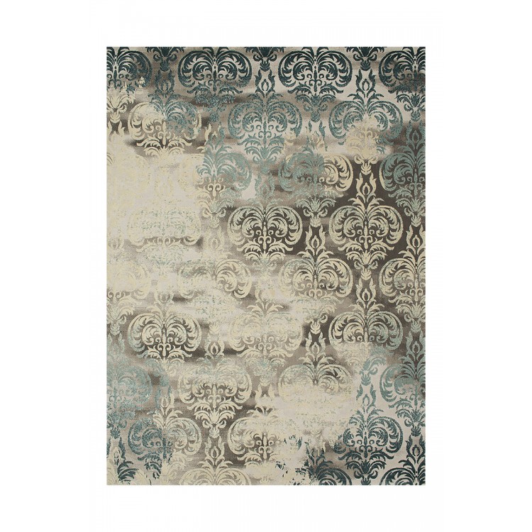 Χαλί Retro 9336a Blue - KoulisCarpets Χαλί Retro 9336a Blue - KoulisCarpets