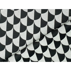 Ύφασμα Επίπλου Ζακάρ Blanco y Nero Frank-04 Φ280 Με Το Μέτρο