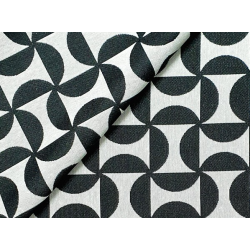 Ύφασμα Επίπλου Ζακάρ Blanco y Nero Frank-11 Φ280 Με Το Μέτρο