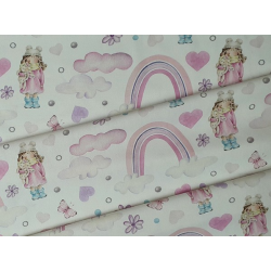 Ύφασμα Επιπλώσεων παιδικό βαμβακερό caraibi-g633 Φ284 Με Το μέτρο