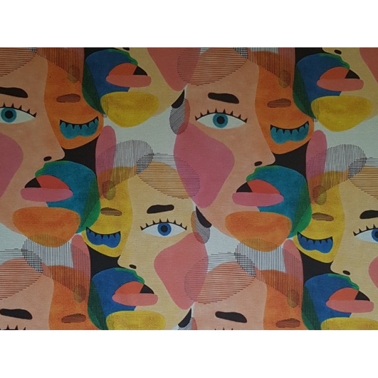 Ύφασμα Digital Print KP0913 Lips Φ280