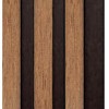 PS PANEL ΜΕ 3D ΠΗΧΑΚΙΑ 11 PIANO 12/122/2900mm GOLDEN OAK/D.BROWN